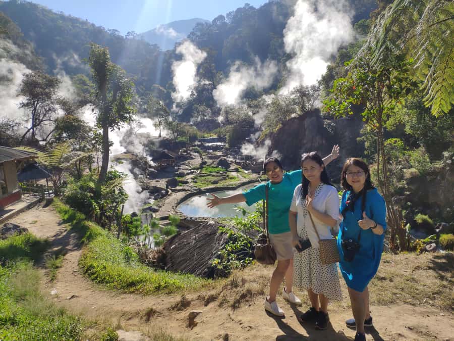 Bandung:Kawah Putih,Volcano,HotSpring,Mud Bathing,Lake Tour - Entering Kawah Putih, the white crater lake and its mood swings