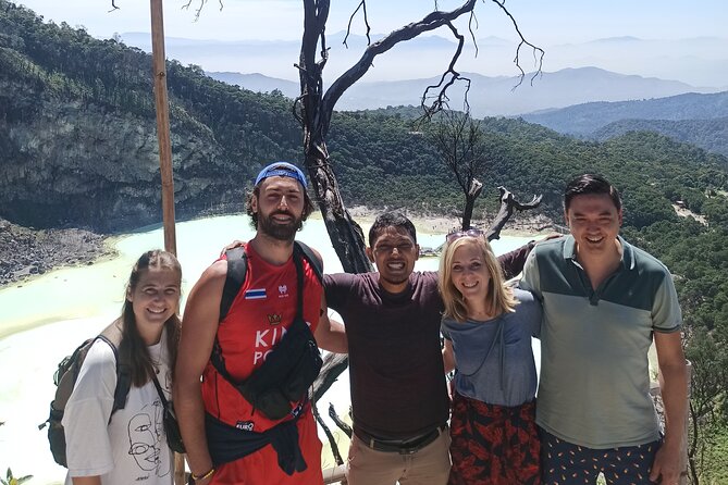 Bandung Tour Volcano, Hotsprings, Mud, Tea, Lunch all Included - Stop 1: Kawah Putih White Crater, a Short Hike With Big Reward