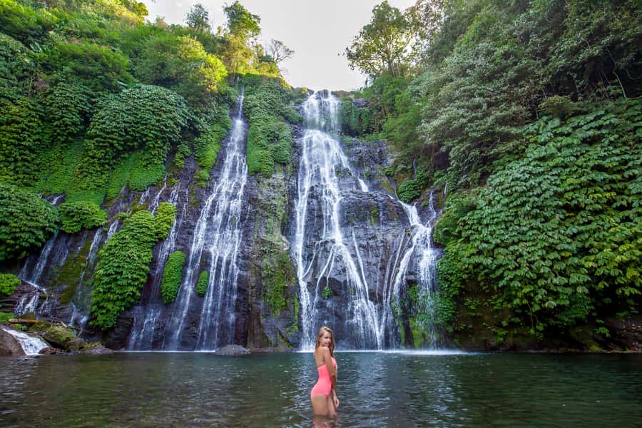Banyumala Waterfall Trek, Bedugul and Lake Beratan Tour - Banyumala Twin Waterfalls Trek Through the Rainforest