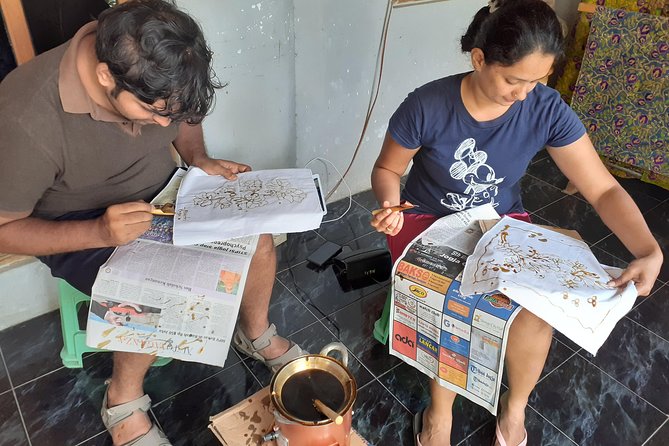 Batik Master Class with Full Process - What you make: handkerchief batik or a tote bag option