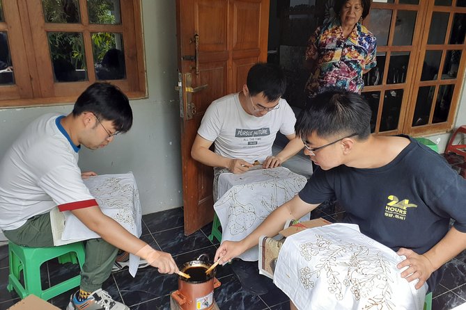 Batik Master Class with Full Process - The temple pairing: Prambanan and Sojiwan stops