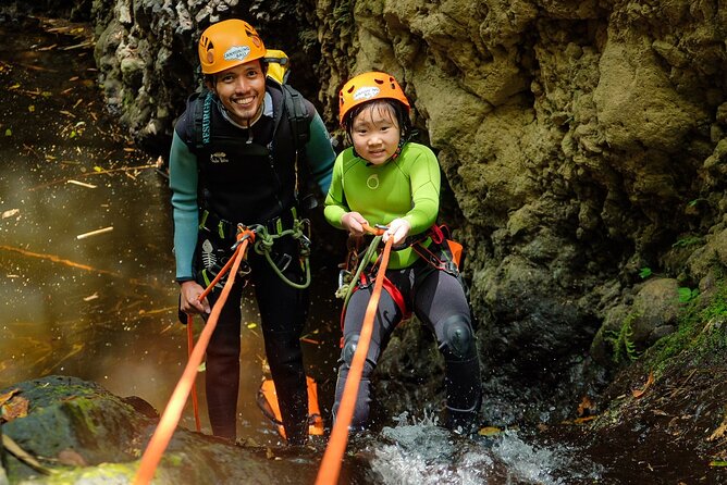 Beginner canyoning trip in Bali "Egar canyon " - The Jungle Walk In: Where the Day Really Starts