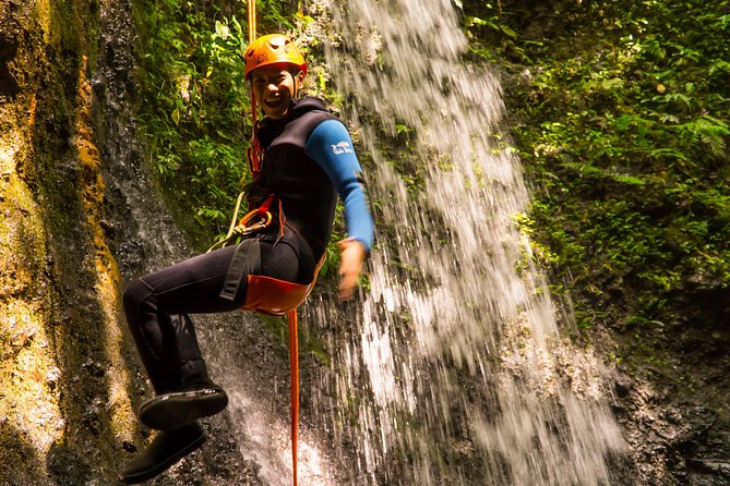 Beginner canyoning trip in Bali "Egar canyon " - Waterfalls, Abseils, Slides, and Natural Pools: What You Do in the Canyon
