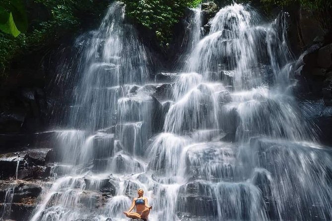 Best of Ubud Waterfalls, Tegalalang Rice Terrace and Swing Tour - Tibumana Waterfall: Stairs, Rice Fields, and a Quieter Photo Angle