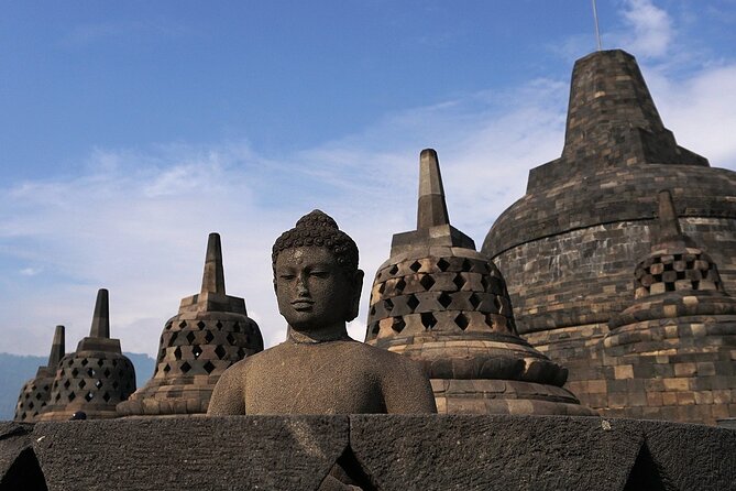 Borobudur and Prambanan Temples Shared Guided Tour With Transfer - Price and logistics: the $20 tour fee versus temple admissions in cash