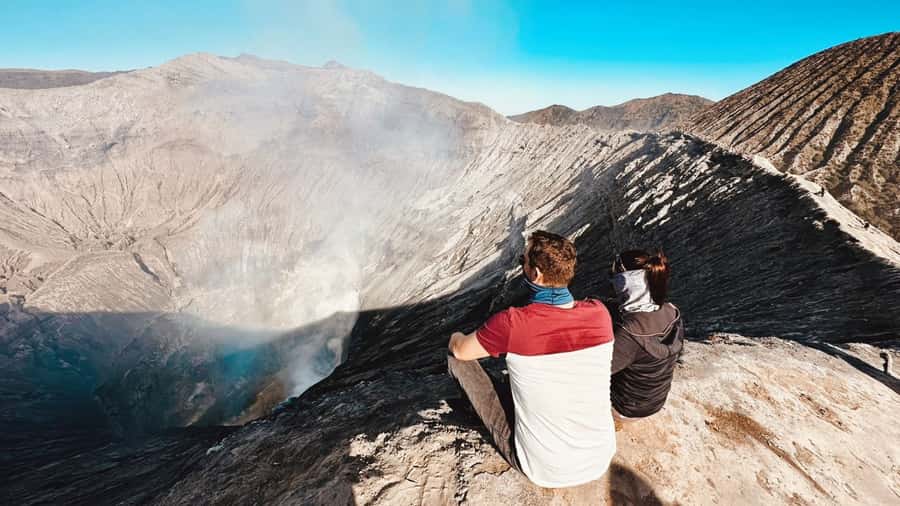 Bromo Sunrise & Madakaripura Waterfall Private 1 Day Tour - Mount Bromo, caldera walking, and getting your boots sandy