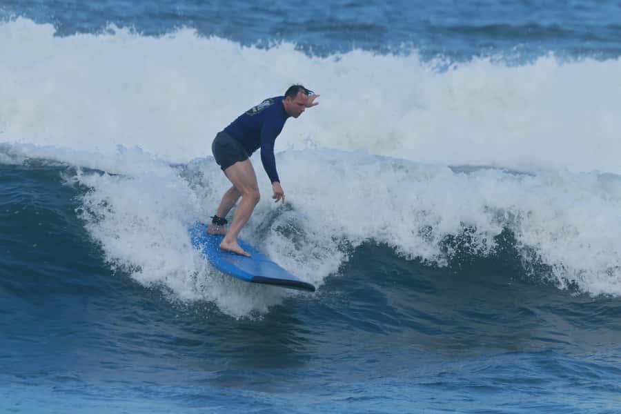 Canggu Surf School Bali - Canggu Surf School at WARUNG AYU, Batu Bolong Beach
