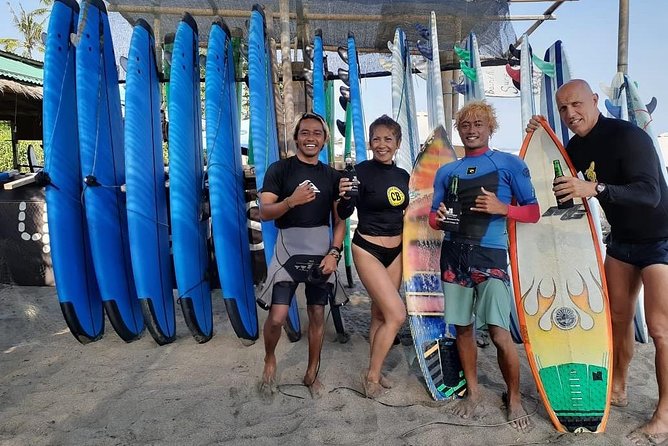 Canggu: Surfing lesson with ISA certified instructor - Equipment, sun help, and photo or video options