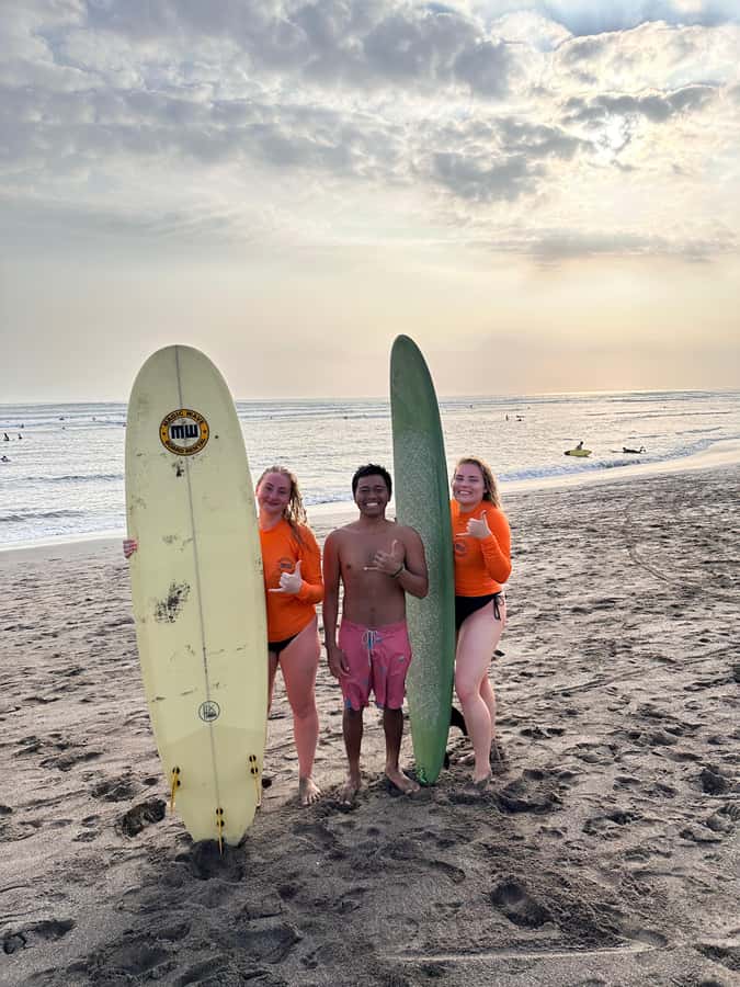 Canggu: Surfing Lesson with ISA Instructor - Safety, coaching, and why this feels controlled even in open water