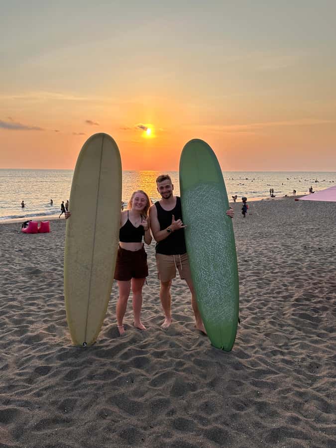 Canggu: Surfing Lesson with ISA Instructor - What to bring (and what they provide so you can travel lighter)