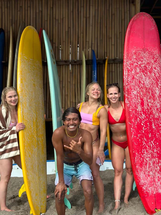 Canggu: Surfing Lesson with ISA Instructor - What you learn, and the small tips that make a big difference