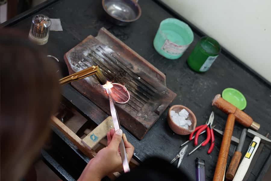 Celuk Bali Silver Class - Make Your Own Silver Jewelry - Finishing, polishing, and taking home your wearable memory