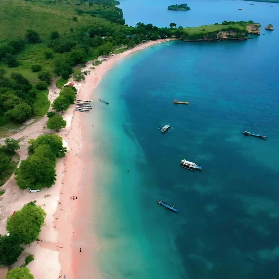 Exclusive One-Day Tour to Lombok's Pink Beach and 3 Gilis - Lunch on the beach, included and simple (plan for drinks to cost extra)