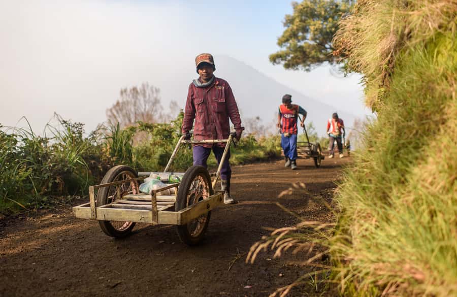 From Bali or Java: Bromo & Kawah Ijen - 3-Day Adventure - Night descent at Kawah Ijen: blue flames, safety gear, and headlamp reality
