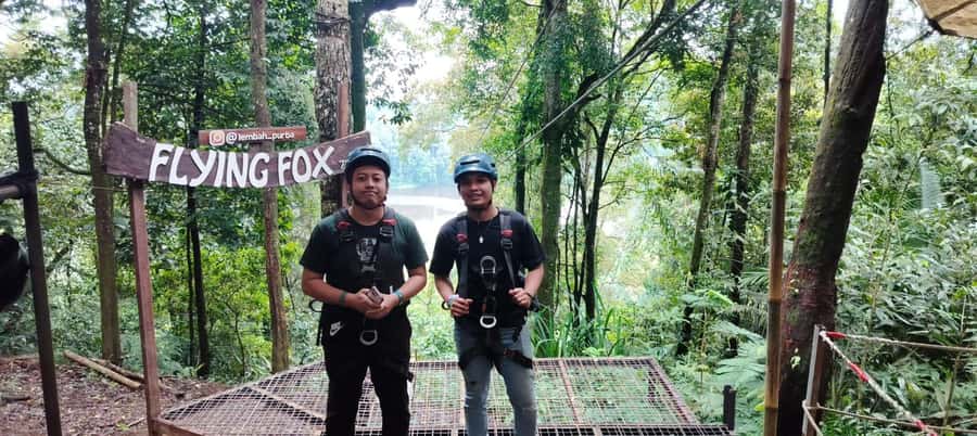 From Jakarta: Situ Gunung Suspension Bridge & Waterfall Tour - Curug Sawer waterfall walk: forest time plus photo stops
