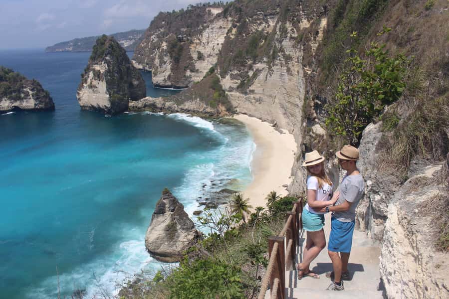 From Lembongan: Private Highlights East and West Nusa Penida - West Nusa Penida Cliffs: Angel’s Billabong, Broken Beach Area, and Kelingking