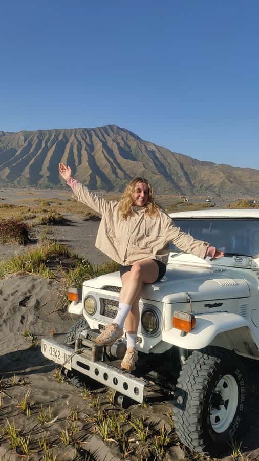 From Malang: Shared Mount Bromo & Ijen Tours Start - 2D1N - The crater rim walk: what you’re seeing on Bromo’s slope