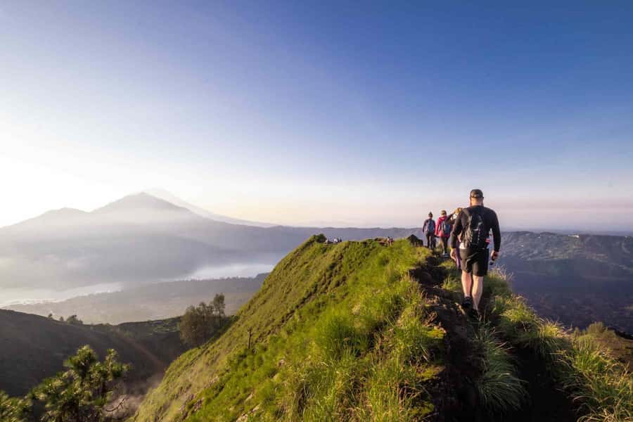 From Ubud: Mount Batur Hiking - The descent: exploring younger craters and seeing Bali in reverse