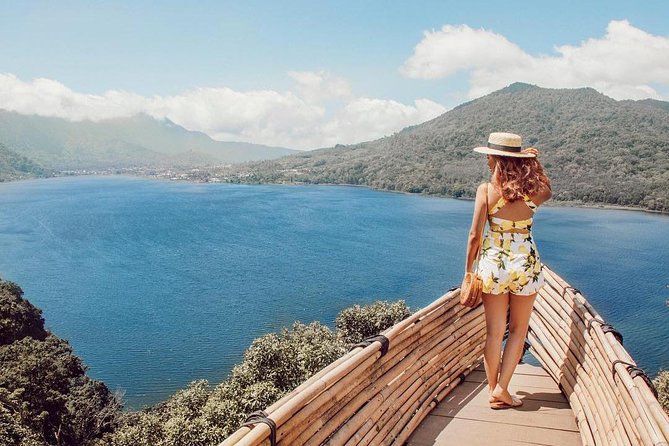 Full-Day Private North Bali Tour with Free WiFi - Wanagiri Hills: swing photos, twin lakes views, and a jungle-feeling pause
