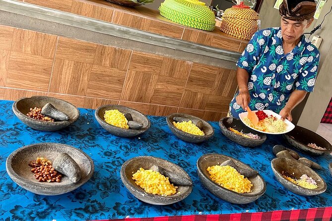 Full Day Ubud Waterfall Visit and Cooking Experience - Balinese cooking class at the rice-paddy setting: what you’ll do