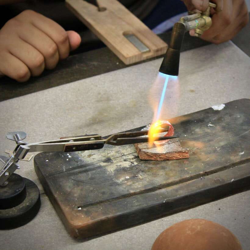 Gili Air: kaktus silver jewellery making class - Small group teaching on an island: what it means in real life