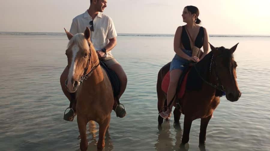 Gili Trawangan: Horse Riding on the Beach - Meeting your horse: what the start is really like