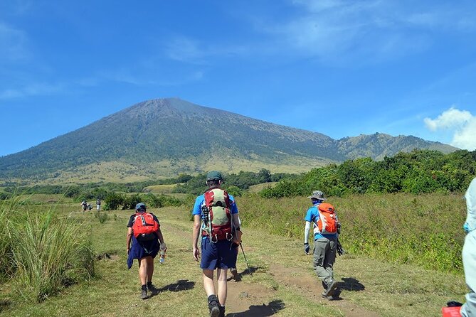 Hiking Rinjani 3 days 2 nights summit - Lake - Day 1 from Sembalun Village to the Sembalun crater rim camp