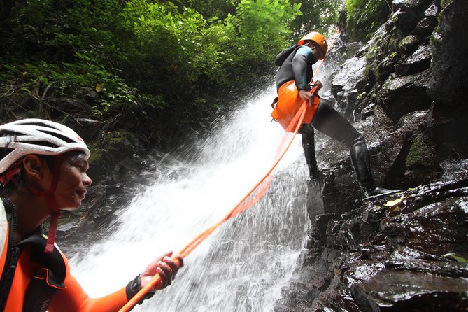 Intermediate canyoning trip in Bali " Samba canyon " - How the price works: what $140 gets you in real life