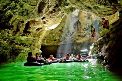 jomblang cave & pindul cave including guides, lunch & ticket