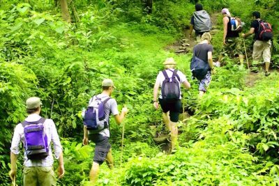 Jungle Trekking and Tamblingan Lake Canoeing in Bali Rainforest