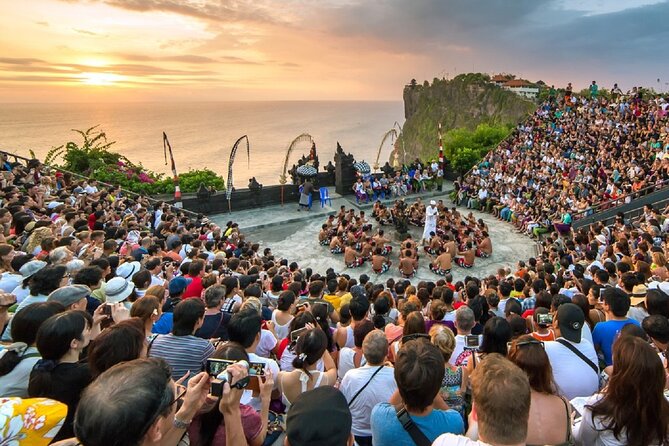 Kecak Fire Dance and Sunset at Uluwatu Temple All Inclusive - Uluwatu Temple: Sacred Clifftop Views and Monkey-Proofing Tips