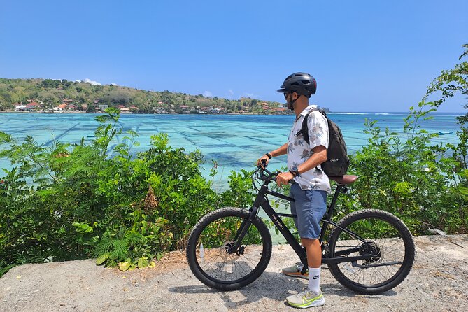 Lembongan Electric Bike tour - Mangrove Point in the East: Traditional Boat, No Engines