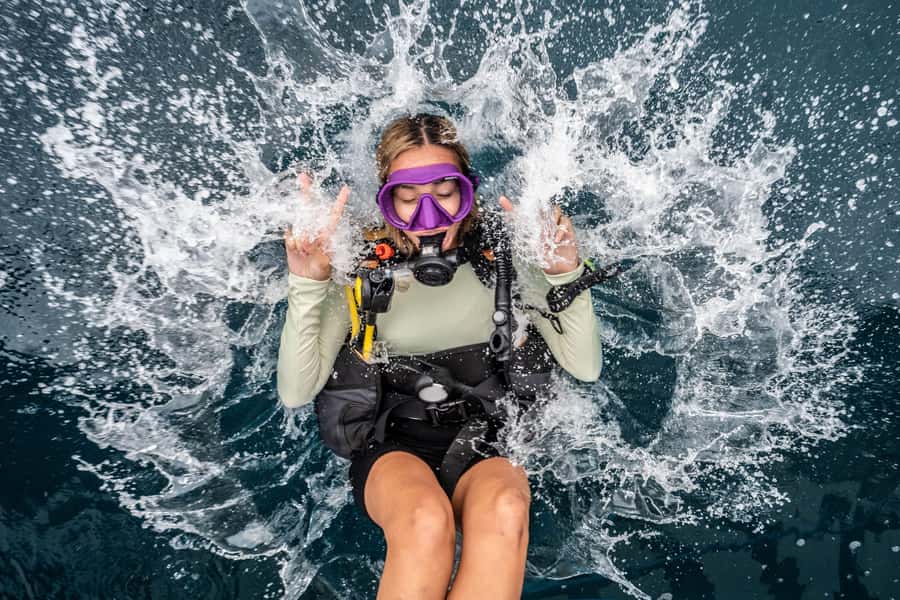 Manta Dive Gili Trawangan: Discover Scuba Diving - The 5-hour flow: class, pool practice, then the ocean session