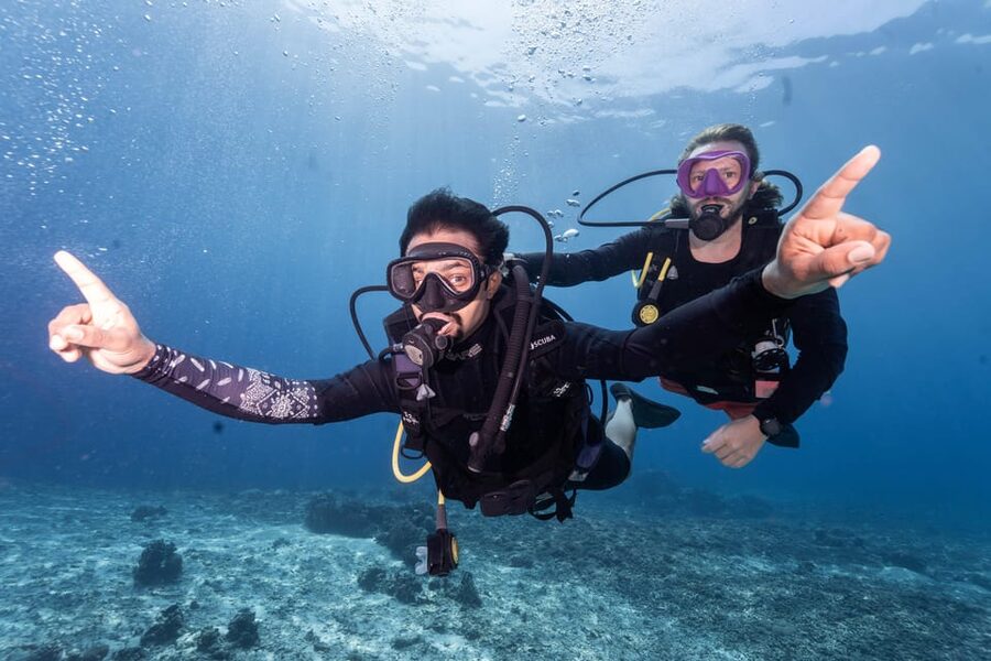 Manta Dive Gili Trawangan: Discover Scuba Diving - Price, equipment value, and the marine park fee you pay on site