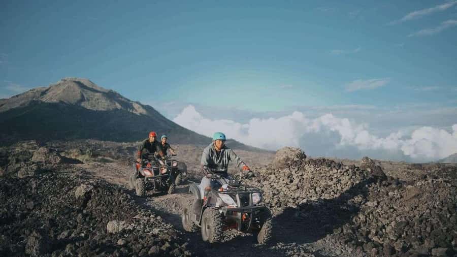 Mount Batur: ATV Quad Bike Black Lava & Sand Adventure - Black sand and black lava: where the ride becomes a playground