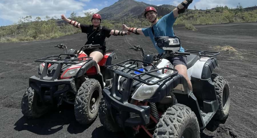 Mount Batur: ATV Quad Bike Black Lava & Sand Adventure - Picking your slot: sunrise pine forest versus sunset on black sand