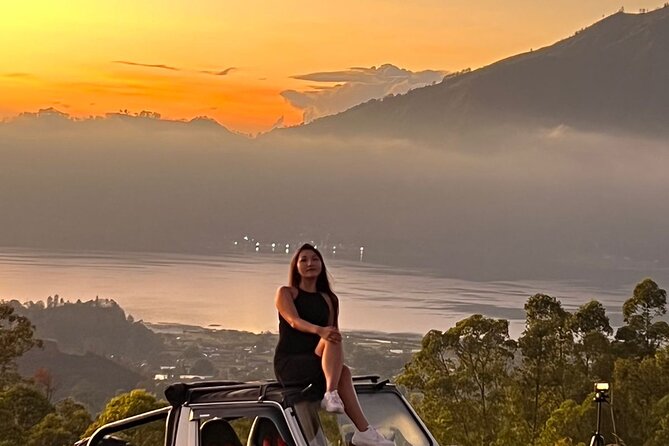 Mount Batur Jeep Adventure - Black Lava Fields and Caldera Views After Sunrise