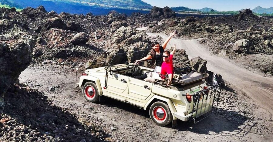 Mount Batur: Private Volkswagen Volcano Safari - The Old Crater Ride and Lava Fields: What to Expect on the Black Terrain