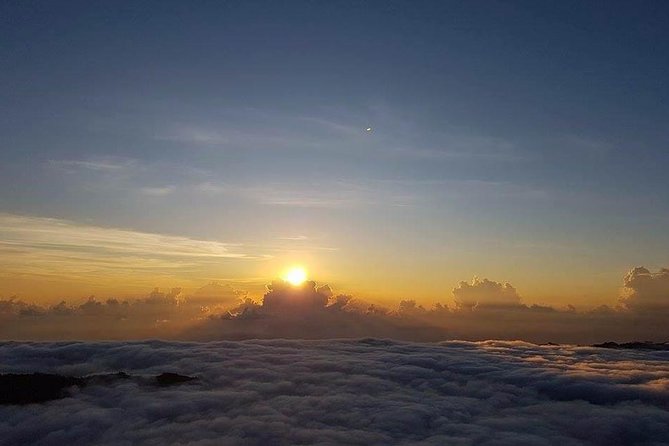 Mount Batur Sunrise Hike and Hidden Waterfall - Sunrise views: even cloudy mornings can still deliver