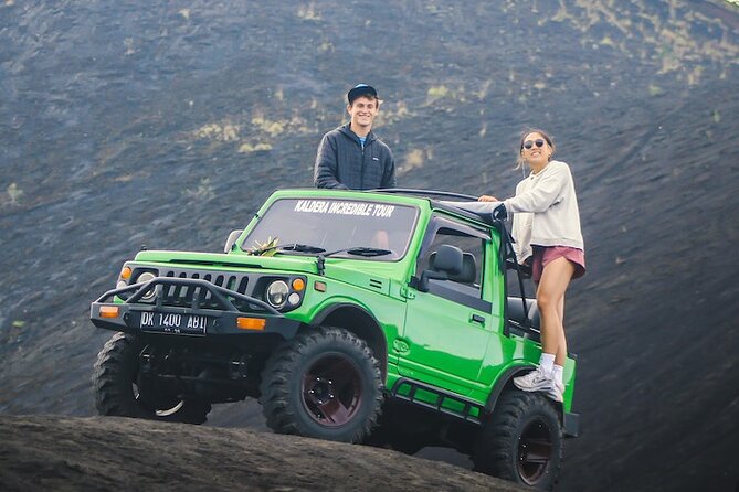 Mount Batur Sunrise Jeep Expedition - Jeep Time on the Black Lava Fields