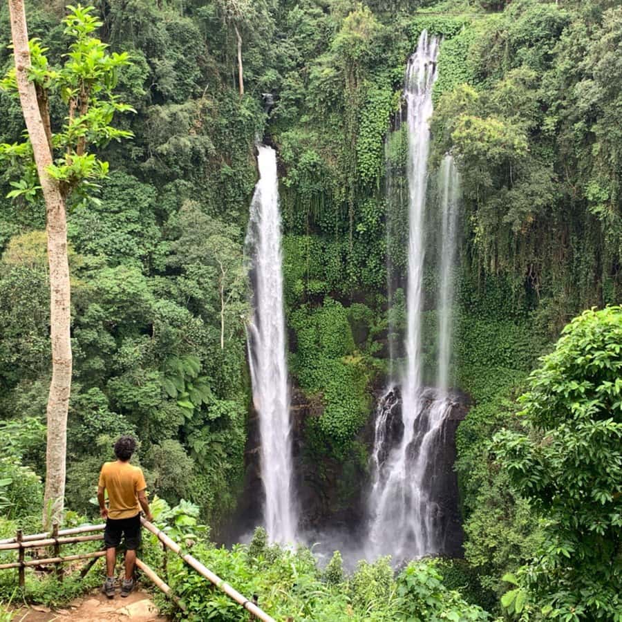 North Bali: Sekumpul and Banyumala Waterfalls & Rice Terrace - Sekumpul Waterfall, the big cascade, and your choice of access