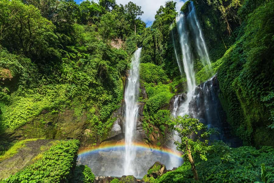 North Bali: Sekumpul Waterfalls and Ulun Danu Temple Tour - Buyan and Tamblingan Twin Lakes Stop, Then Lunch at Lake Beratan