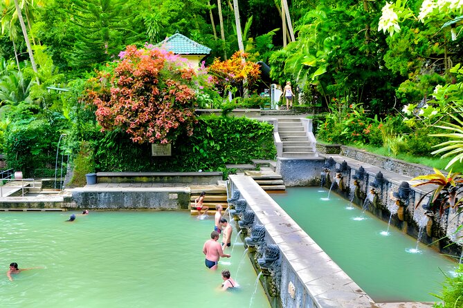 North Bali Tour - Visiting Rice Terrace, Lake, Waterfall, Temple and Hot Spring - Banjar Hot Springs: landscaped calm, best timed in the morning