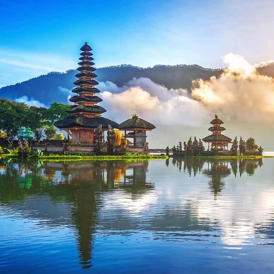 North Bali: Ulun Danu, Waterfalls, Swing and Monkey Forest - Banyumala Waterfall: a jungle walk, then a real pool break