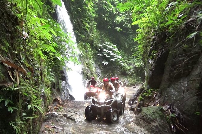 OFFICIAL ATV KUBER - Tunnel, Waterfall, Rice Field, River, Jungle - Transfers, meeting point, and how the timing usually plays out