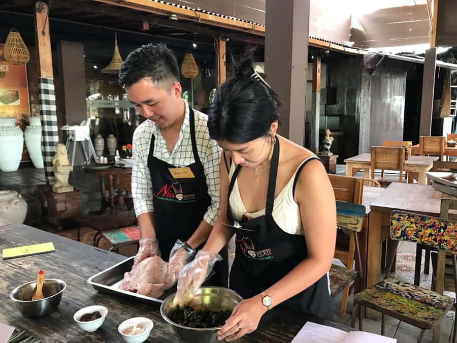 Seminyak: Balinese Cooking Class & Market Tour - Inside the market: picking Balinese ingredients you can actually find later