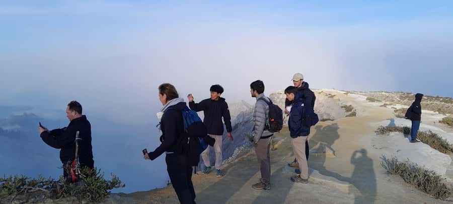 Surabaya or Malang: Tumpak Sewu Bromo & Ijen 3-Day Trip - Mount Ijen: the midnight hike, gas mask reality, and blue fire expectations