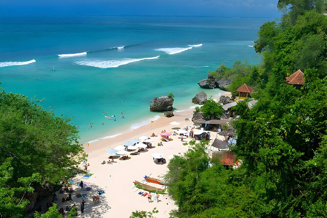 Tanah Lot and Uluwatu Temple Tour - Bali Full Day Sightseeing Tours - Stop 3: Padang Padang Beach for a break with big-wave energy