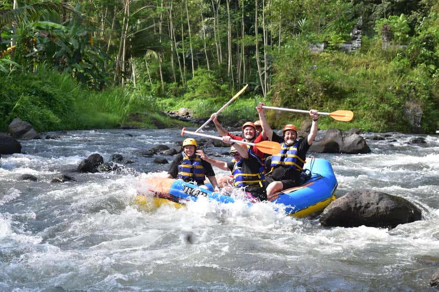 Telaga Waja: White Water Rafting with Lunch - The river run: two hours of rapids, waterfalls, and temple moments