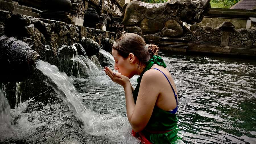 Tirta Empul: Temple Tour with Optional Spiritual Cleansing - Madya Mandala and the purification ritual pools, where you decide if you want in